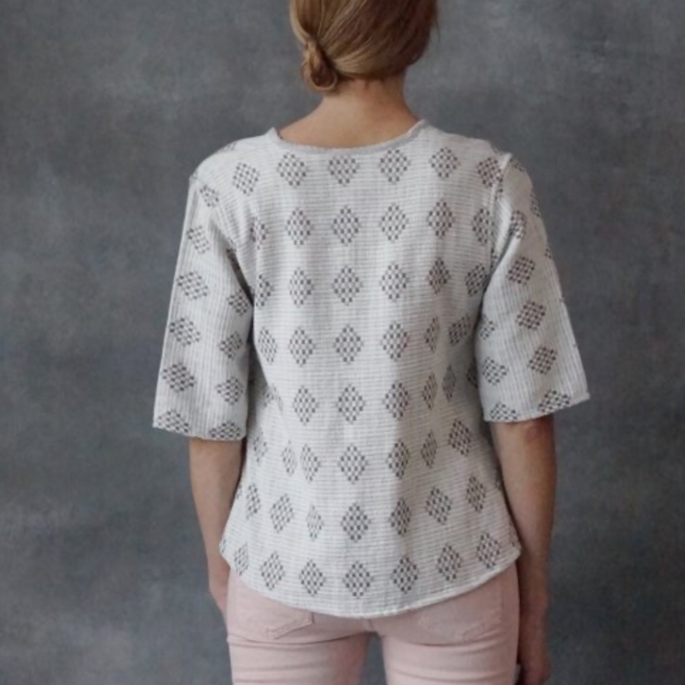 Ace and Jig Reversible Inez Top Feather Size Small - Picture 3 of 16